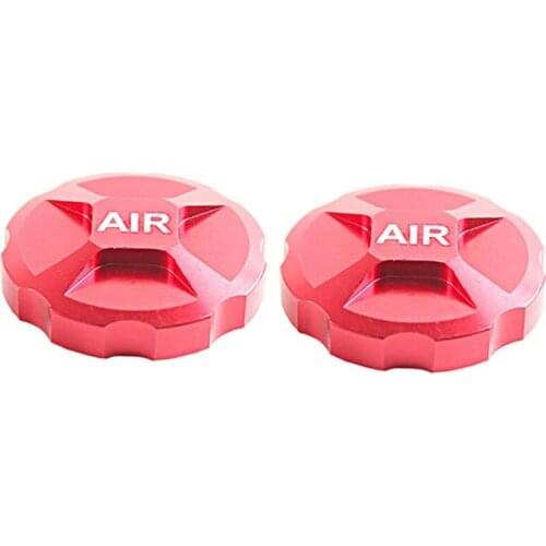 2Pcs Aluminum Alloy Bicycle Front Fork Gas Cover Mountain Bike Protector Shoulder Cap