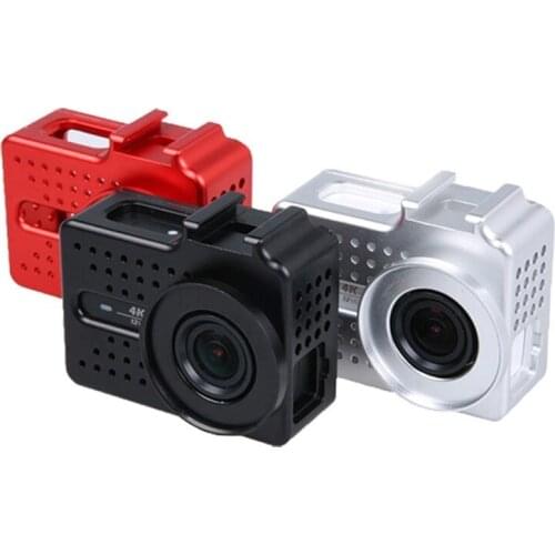 Xiomi Cnc Aluminum Alloy Case For Xiaomi Yi 4K Uv Protector Lens Cap Cover Frame For Xiaoyi 2 Sport Action Camera Accessories
