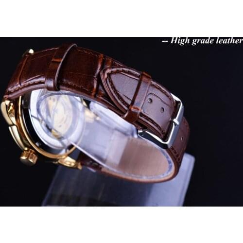 FORSINING Leather Watch Straps