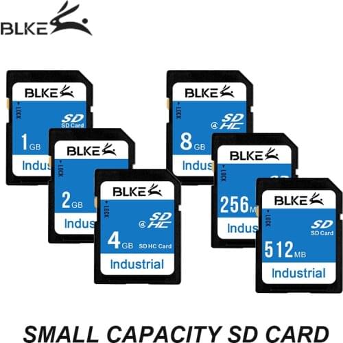 BLKE SD Card Memory Card 128M 256M 512MB 1G 2G 4G 8GB SDHC for Camera machine tool Mitsubishi M80 advertising machine CNC