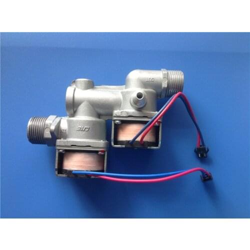 Commercial gas kitchen with fire 24V gas double solenoid valve