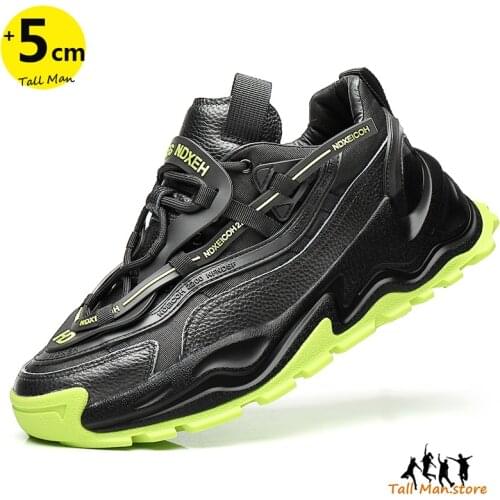 Sneakers Men Elevator Shoes Height Increase Shoes Insoles 5CM Tall Man Height Shoes Sports Basketball Shoes
