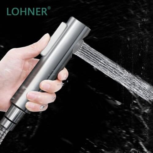 Lohner New Arrivals Handheld Hygienic Shower Portable Bidet Sprayer Gun Toilet Seat Bidet Home Hand Held Spray Toilet Bidet
