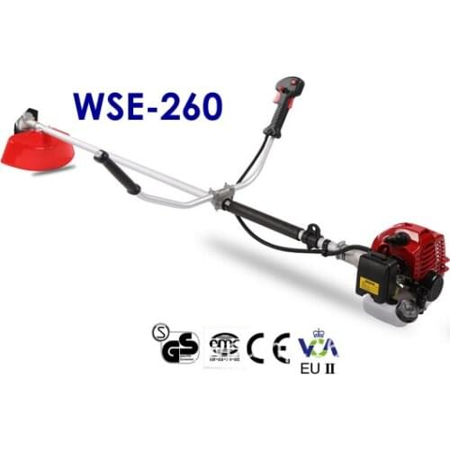 Factory Direct Supply! WSE-260 2 Stroke 25.4CC Brush Cutter/Grass Trimmer with CE and Low Price