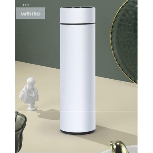 Smart Stainless Steel LED Digital Smart Vacuum Cup Thermo Hot Water Bottle Travel Cup Intelligent Temperature Measuring Cup