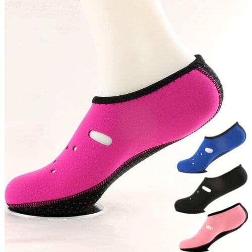 USHINE Beach Shoes Quick Dry Non-slip Diving Socks Pool Surfing Snorkeling Socks Swimming Fins Fins Sports Water Shoes