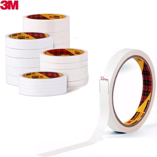 3M Scotch 6/12/18/24mm*10 yard double-sided adhesive tape 200C strong paste tape stationery double viscosity sample price