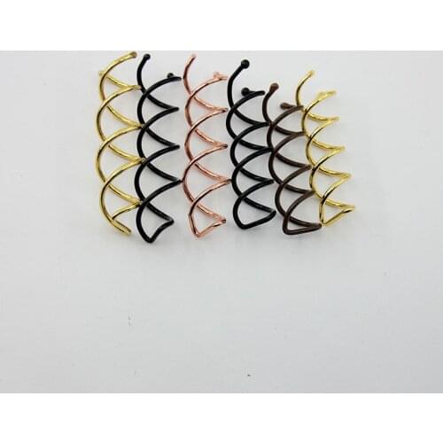 4PCS 8PCS A set of hair curlers spiral rotating spiral hair curlers twist curlers / brown factory direct sales