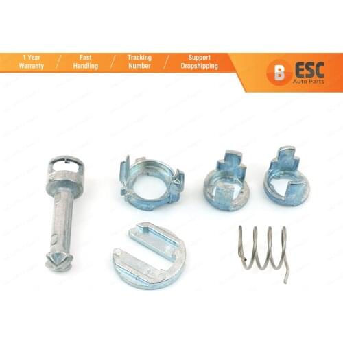 EDP21 Door Lock Barrel Cylinder 40 mm Eccentric Orbital Torsion Spring Follower Kit Front 51217035421 for BMW X3 E83 X5 E53