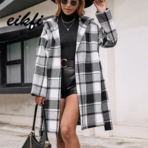 Женские пальто с капюшоном EIKFI China At AliExpress