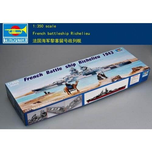 Trumpeter 1/350 05311 French battleship Richelieu