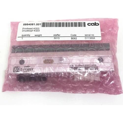Original print head barcode printer printer head For CAB A4+/XC XD4 200dpi