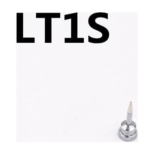 FEORLO 10pcs/set LT1S 0.2mm Soldering tip Solder Iron Handle Lead Free Universal Solder tip for Weller WSP80 WSP81