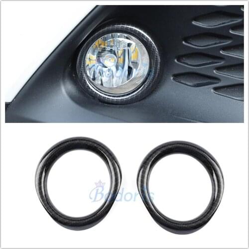 Front Grille Fog Lamp Cover Light Protector Trim Car Styling 2016-2018 For Toyota C-HR CHR C HR Accessories
