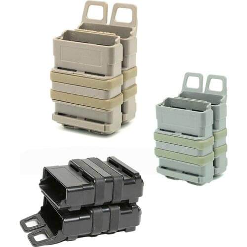 Tactical 5.56 Version of Fast Mag Quick Pull M4 Magazine Pouch Module Combination Two Sets for Hunting Airsoft