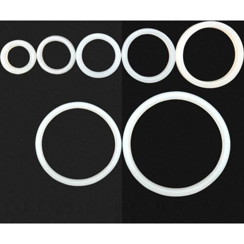 All Sizes Homebrew Sanitary Food Grade VMQ Silicone Sealing Ring Gasket Seal For T-Thread Union