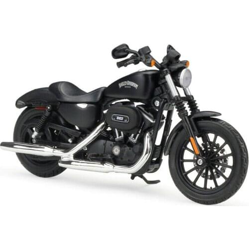 1:12 Scale 2014 Harley Motorbike SPORTSTER IRON 883 Metal Motorcycle Diecast Bike Car Model Toy Collection Mini Moto Gift