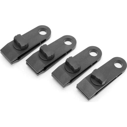 20pcs Tent Clip Buckle Tent Canopy Clip Tarpaulin Tarp Fastening Clips Camping Tent Clamps Thumb Screw Lock Clamp Hiking Tool