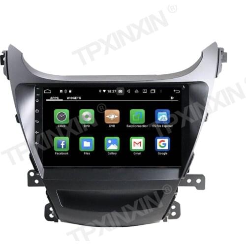 Android 10 4+128G Car Multimedia player For Hyundai Elantra 2014-2015 Car Radio Stereo GPS Navigation Wifi Head Unit Auto Stereo