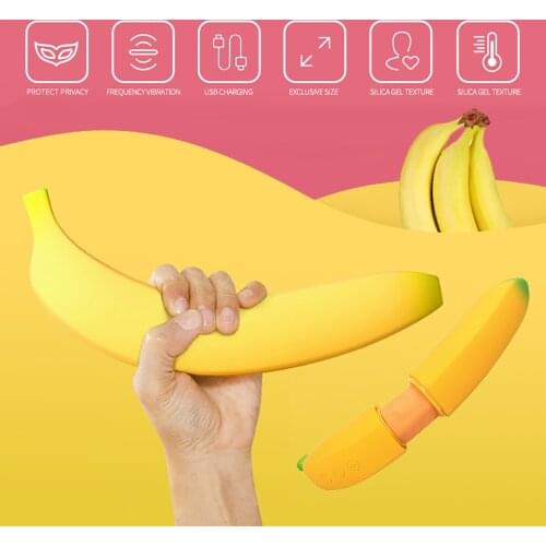 Banana Big Dildo Vibrator for Women Anal Vaginal Masturbation Massage Female G-Spot Stimulator Adult Sex Toy Intimate Goods