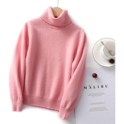 Childrens Pure Wool Pullovers Boys Girls Sweaters Winter 2021 High Lapel Knit Bottoming Shirt Lightweight Warm All-Match Tops