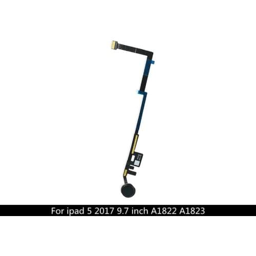 For ipad 5 2017 9.7 inch a1822 A1823 Home Button Assembly Menu Key Ribbon Flex Cable Replacement Parts