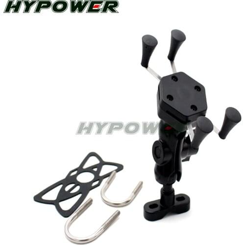 For KAWASAKI ER-6N KLE 650/1000 VERSYS W800/SE VN650 Vulcan Motorcycle GPS Navigation Frame Mobile Phone Mount Bracket