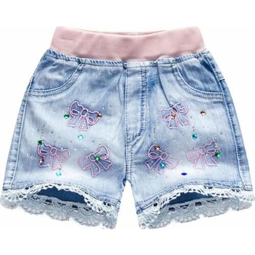 Mangaship Denim Shorts For Girls