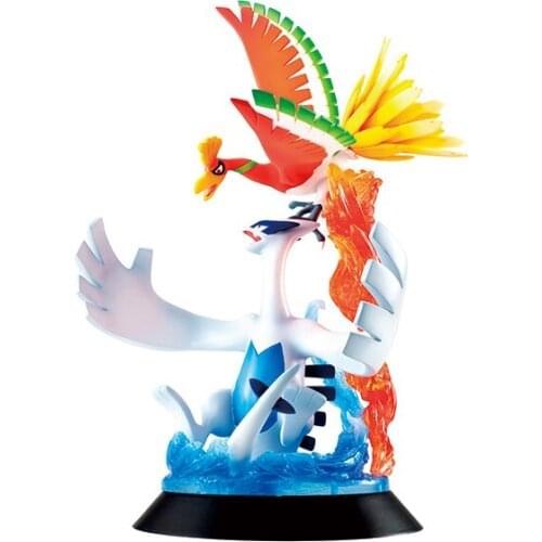 Megahouse Gem G.E.M. Ex Series Pokemon Lugia Phoenix King Action PVC Figure Anime Model Collection Kid Toy