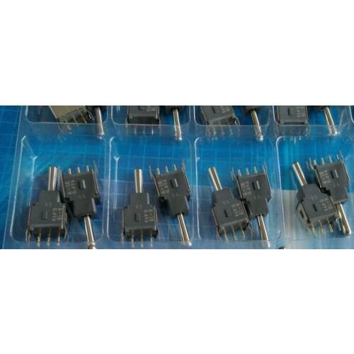 [VK] micro toggle switch NKK A-18 A-18AP micro circuit board welding switch A18 switch 2 positions reset switch