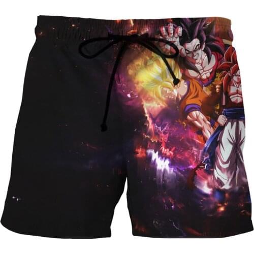 LOVE SPARK Boys Cartoon Black Sports Shorts Elastic Bodybuilding Gym Jogging Running Boys Sports Shorts M To 6xL