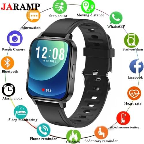 JARAMP 2021 New P8 Plus Smart Watch Women men Full Touch Fitness Tracker Blood Pressure Smart Clock Women Smartwatch for Xiaomi