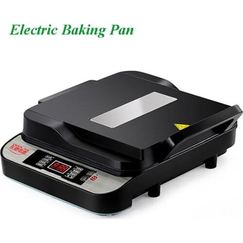 Intelligent Electric Grilling Machine Double-sided Household Timing Multi-function Non-stick Frying Pancake Machine Automatic