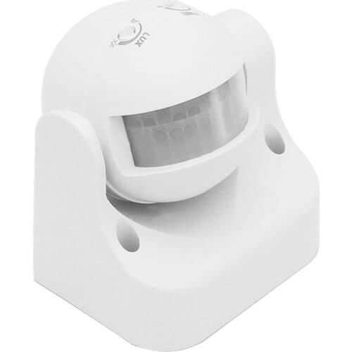 Newest 180° Degree Outdoor Home Security PIR Infrared Motion Sensor Detector Movement Switch Max 12m 50Hz 3-2000LUX 220-240V AC