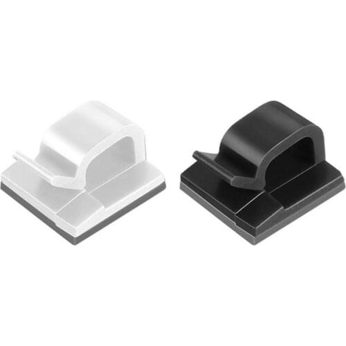 30PCS Outdoor Light Clip Light Clamps Heavy Duty Large Hooks Easy To Install Strong Self-adhesive Pad Waterproof