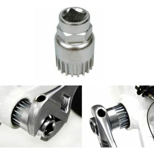 1Set Bicycle Bottom Bracket Install And Removal Tool Bike Stationary Crank Puller Extractor Mountain Bike Road Fixed Gear