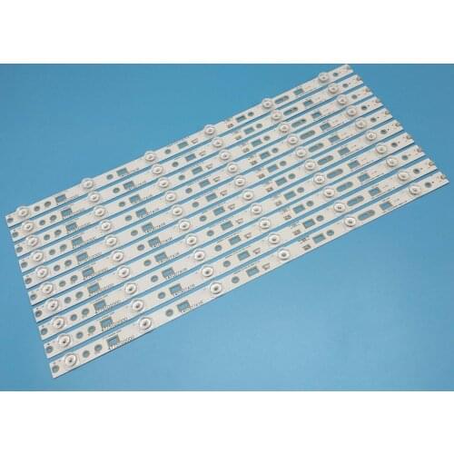 10pcs/lot for PPTV-50C2S K50J led backlight 303SW500031 SW50D06A-ZC14CG-02 7765-650000-D000 6lamps