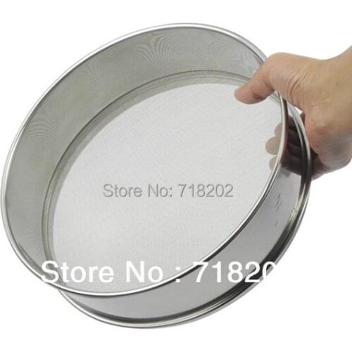 30cm*7cm stainless steel test sieve/ standard test sieve/ laboratory sieve(10 micron/5micron) -1pc/lot