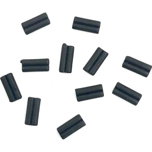 60pcs CRIMPS Carp fishing KRIMPS for stiff coated braids mono leader Crimps 0.6 or 0.7mm for chod hair rigs ronnie rigs