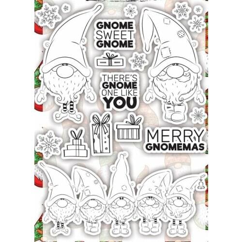 Santa Claus Merry Christmas Transparent Clear Stamp for DIY scrapbooking/Card Making C559