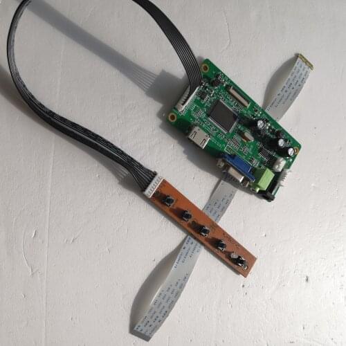 For HB125WX1-100 monitor KIT VGA 1366X768 30Pin SCREEN display 12.5" Controller board EDP LED HDMI DIY LCD DRIVER