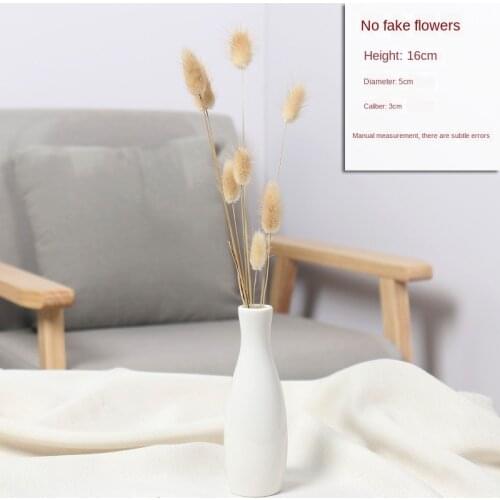Nordic Ceramic Vase Ornaments Modern European-style Flower Vases For Homes Living Room Home Decoration Accessories