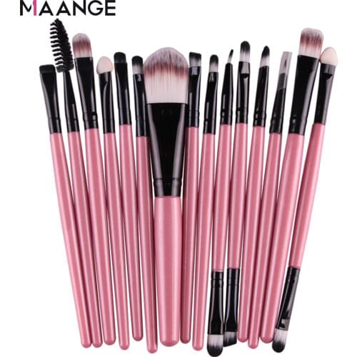 MAANGE Makeup Brushes Set Eye Shadow Foundation Powder Eyeliner Eyelash Cosmetict Makeup for Face Make Up Brush Tools