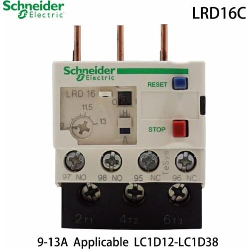 Schneider Electric LRD16C contactor LR-D16C 9-13A TeSys LC1D contactor thermal overload relay brand new original export