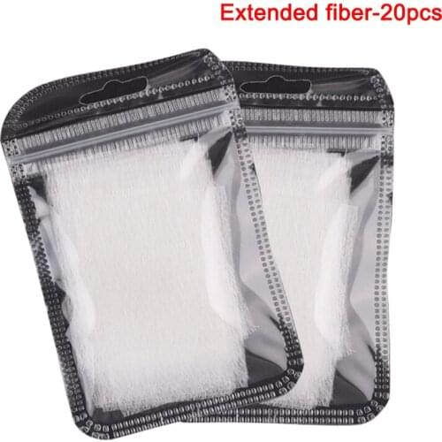 Nail Art Non-woven Silk Gel Tips Extension Set Fiber Glass Form DIY Manicure Accessory SANA889