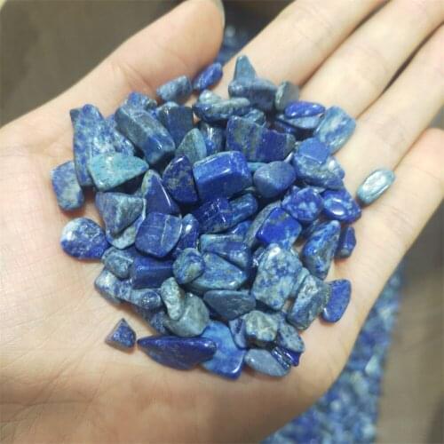 Natural Blue Lapis Lazuli Quartz Crystal Polished Gravel Specimen natural stones and minerals Fish Tank stones