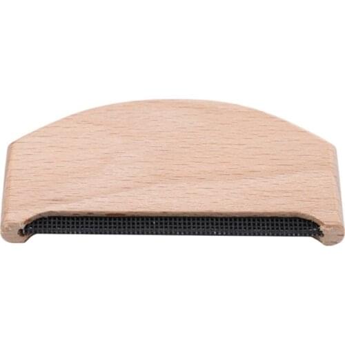 Hot TOD-Wool Comb Wooden Pilling Fuzz Fabric Lint Remover Clothing Brush Tool for De-Pilling Clothing Garments Knits Wool Care