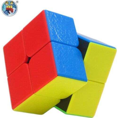 Shengshou Gem 2x2 Magic Cube Puzzle Stickerless 5CM Magical Cube 2x2x2 Professional Educational Kid Toys Games Drop Shipping