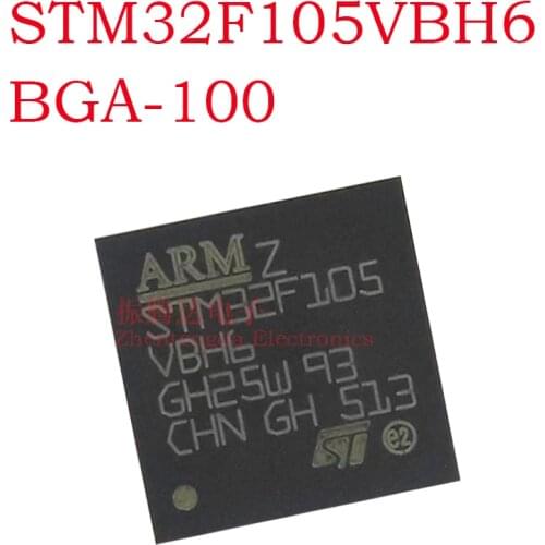 STM32F105VBH6 STM STM32 STM32F STM32F105 STM32F105V STM32F105VB BGA-100 IC MCU FLASH