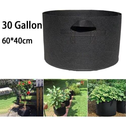 30 Gallon Plant Grow Bags Vegetables Plant Growing Hand Held Fabric Pot Grow Fruit Plants Gardening Tools Orchard and Garden